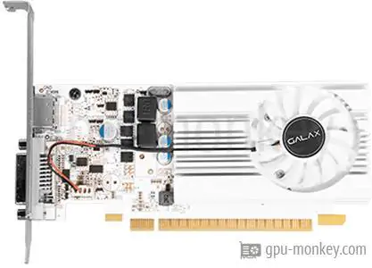 GALAX GeForce GT 1030 EXOC White