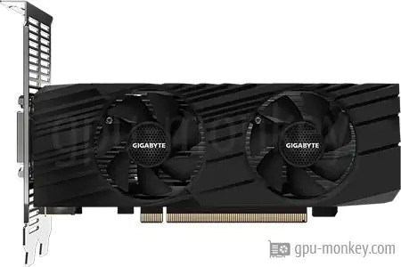 GIGABYTE GeForce GTX 1650 D6 OC Low Profile 4G
