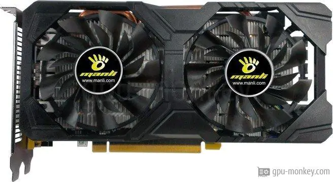 MANLI GeForce GTX 1060 (F336G+N437-01) 3GB