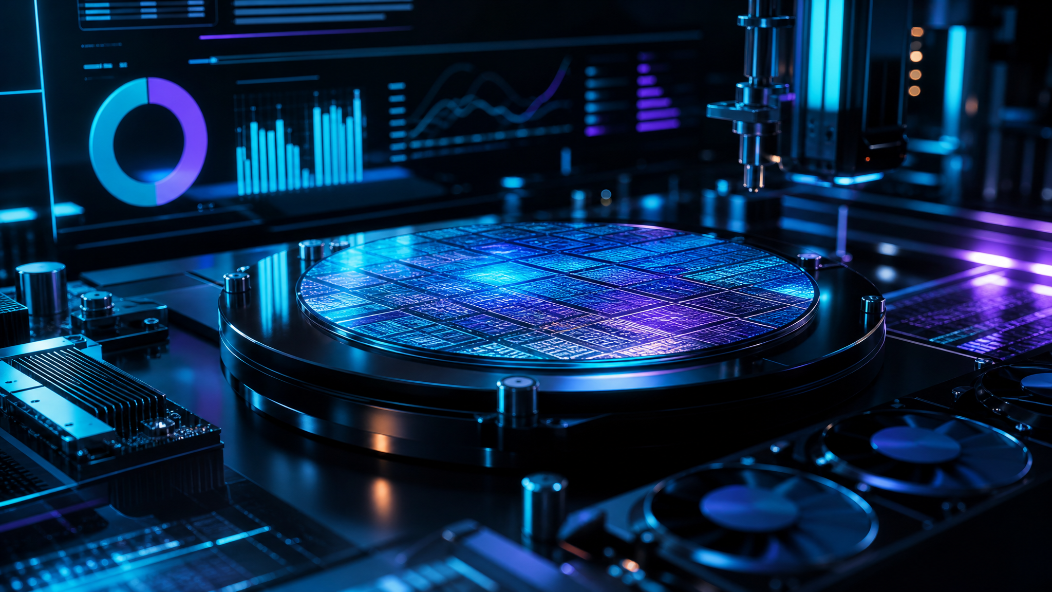 Futuristic processor intelligence lab