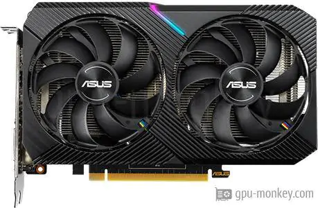 ASUS Dual GeForce GTX 1660 SUPER Mini