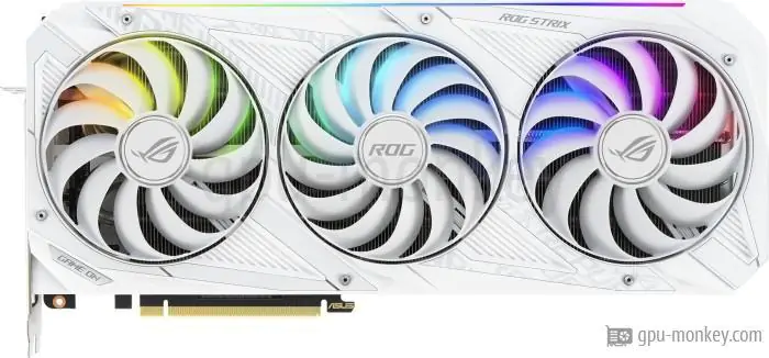 ASUS ROG Strix GeForce RTX 3080 White V2 LHR