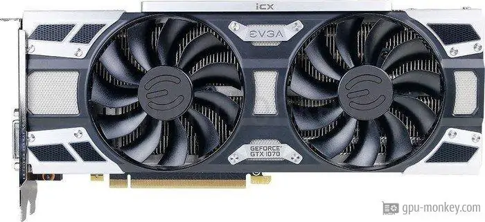 EVGA GeForce GTX 1070 SC2 GAMING iCX