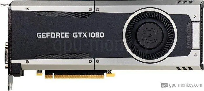 EVGA GeForce GTX 1080 SC GAMING (Radial)
