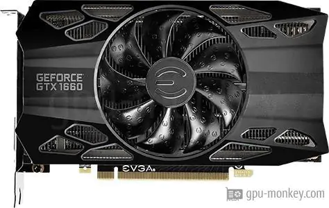 EVGA GeForce GTX 1660 BLACK GAMING