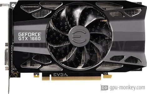 EVGA GeForce GTX 1660 XC OC