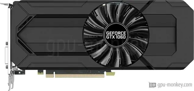 Gainward GeForce GTX 1060 6GB (Single Fan)