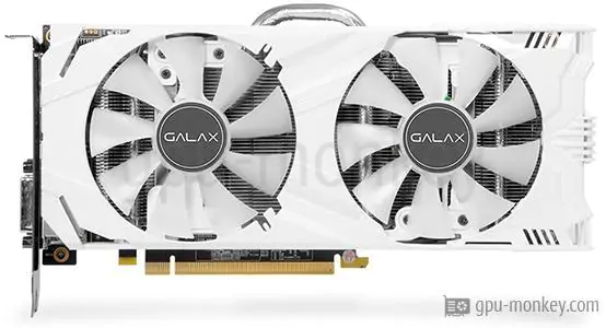 GALAX GeForce GTX 1060 EXOC White 3GB