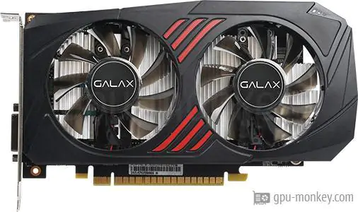 GALAX GeForce GTX 1060 OC 6GB GDDR5X REDBLACK version