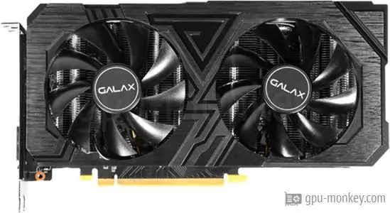 GALAX GeForce GTX 1660 EX (1-Click OC)