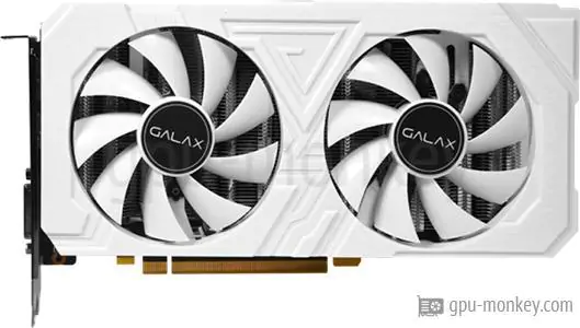 GALAX GeForce GTX 1660 EX White (1-Click OC)