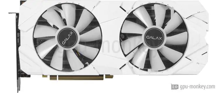 GALAX GeForce RTX 2070 SUPER EX (1-Click OC) White