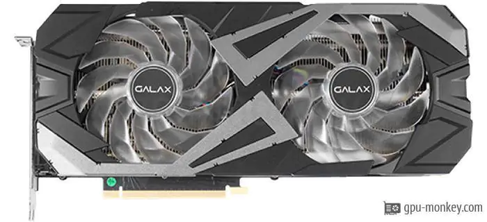 GALAX GeForce RTX 3070 EX (1-Click OC) LHR