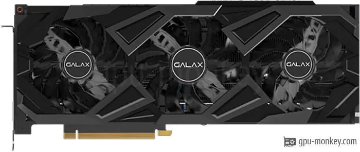 GALAX GeForce RTX 3070 EX Gamer (1-Click OC) LHR