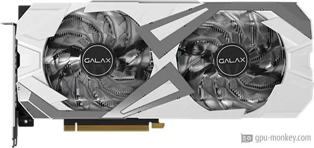GALAX GeForce RTX 3070 EX White (1-Click OC) LHR