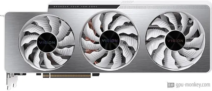 GIGABYTE AORUS GeForce RTX 3070 Ti VISION OC 8G