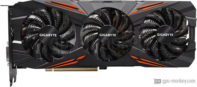 GIGABYTE GeForce GTX 1060 G1 Gaming D5X 6G GDDR5X