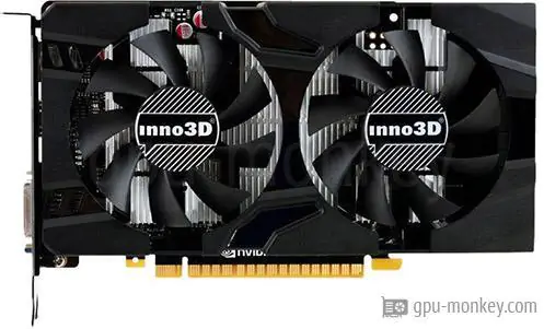 INNO3D GeForce GTX 1050 Ti Twin X2 V2