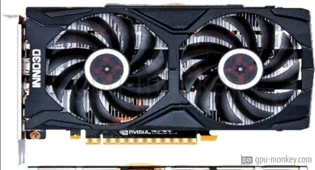 INNO3D GeForce GTX 1660 TWIN X2 VL