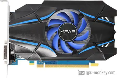 KFA2 GeForce GT 1030 Black/Blue DDR4