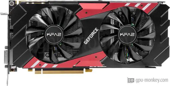 KFA2 GeForce GTX 1070 Ti Red Edition