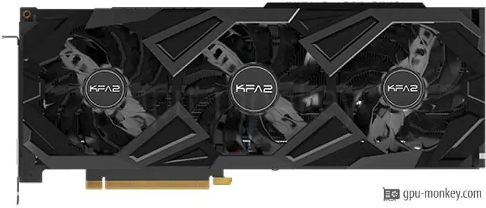 KFA2 GeForce RTX 3070 EX Gamer (1-Click OC) LHR