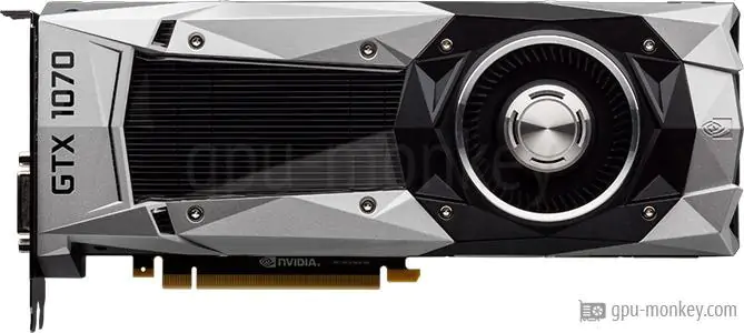 MANLI GeForce GTX 1070 Founders Edition