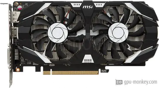 MSI GeForce GTX 1050 2GT OC