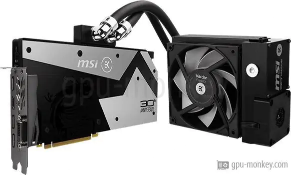 MSI GeForce GTX 1080 30th Anniversary