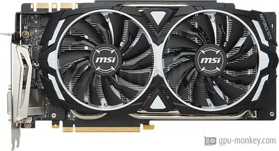 MSI GeForce GTX 1080 Ti ARMOR 11G