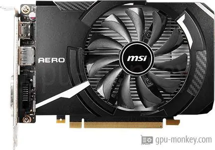 MSI GeForce GTX 1650 D6 AERO ITX OC