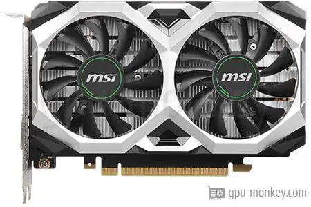 MSI GeForce GTX 1650 D6 VENTUS XS V2