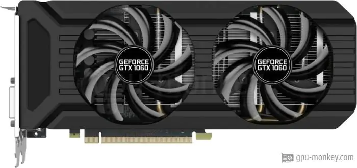 Palit GeForce GTX 1060 Dual V2 6GB