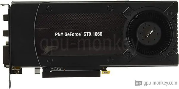 PNY GeForce GTX 1060 CG Edition 6GB
