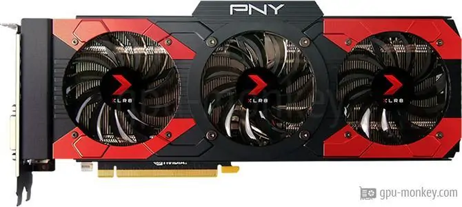 PNY GeForce GTX 1080 XLR8 Gaming OC