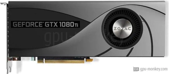 ZOTAC GeForce GTX 1080 Ti Blower